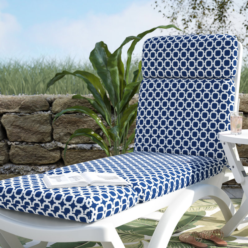 Beachcrest Home Indoor/Outdoor Chaise Lounge Cushion & Reviews Wayfair
